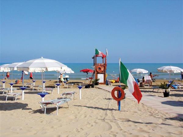 Victoria mobile home in Stella del Sud campsite